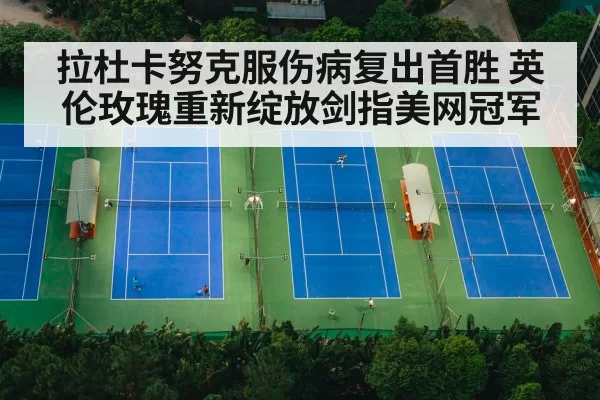 tennis court match